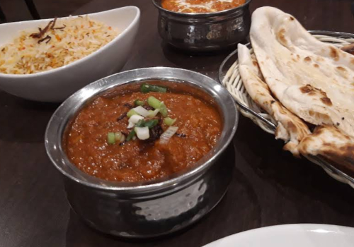 Spicy Rogan Josh Namasate Indian Restaurant Dunfermline